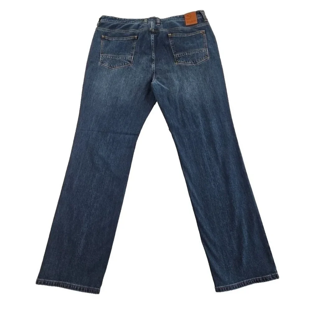 NWT Tommy Bahama Sand Drifter Jeans Men's 42x34 Dark Wash New Stretch‎ Straight